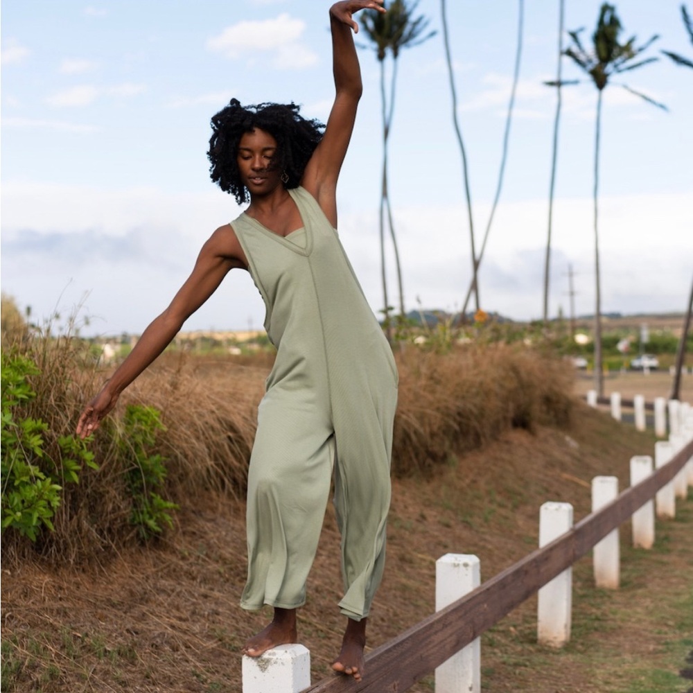 IMBŌDHI Juniper jumpsuit SAGE 🌿